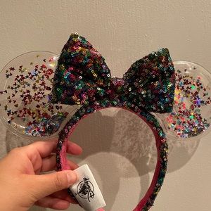 Confetti rainbow Disney Ears